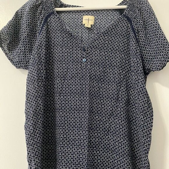 G.H. Bass&Co Blue blouse - Picture 2 of 7